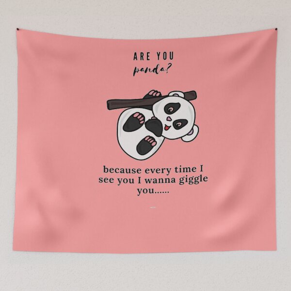 Item preview, Funny and cute hanging panda designed and sold by Slangt-shirt.