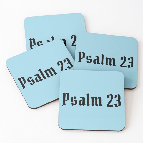 Item preview, Psalm 23 (Black) designed and sold by OneCherubim.
