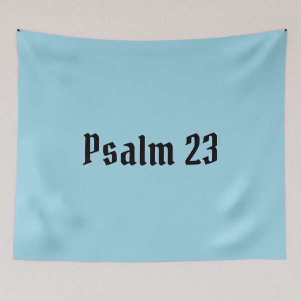 Item preview, Psalm 23 (Black) designed and sold by OneCherubim.