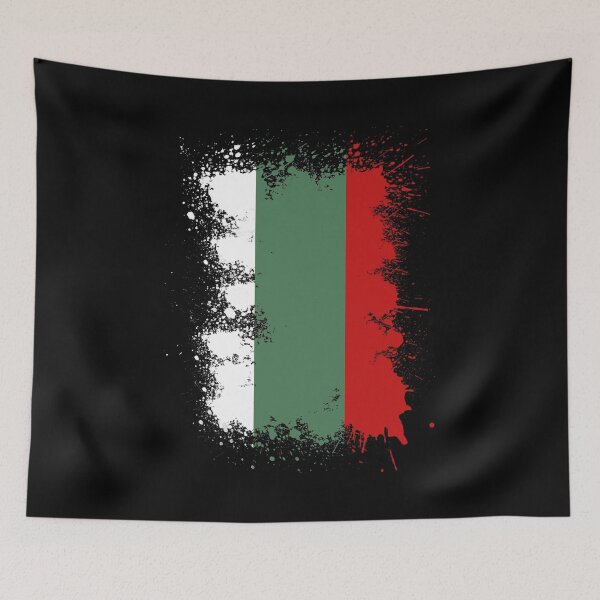 Item preview, Bulgaria flag color splash gift idea designed and sold by Argentini.