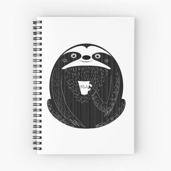 Item preview, Sloth Drinking Tea designed and sold by MisterGooseShop.