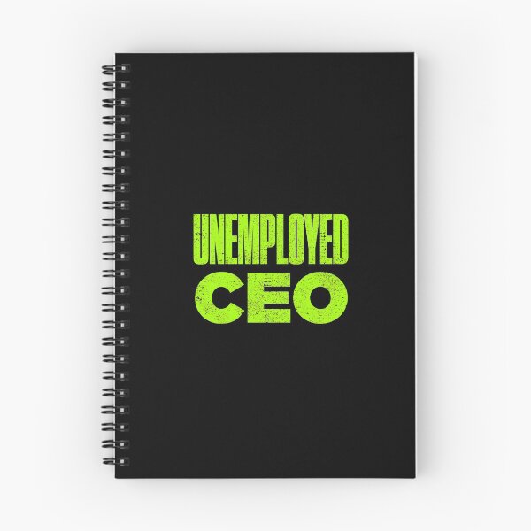 Item preview, Funny Self Unemployed Pun designed and sold by artworkbyrihen.