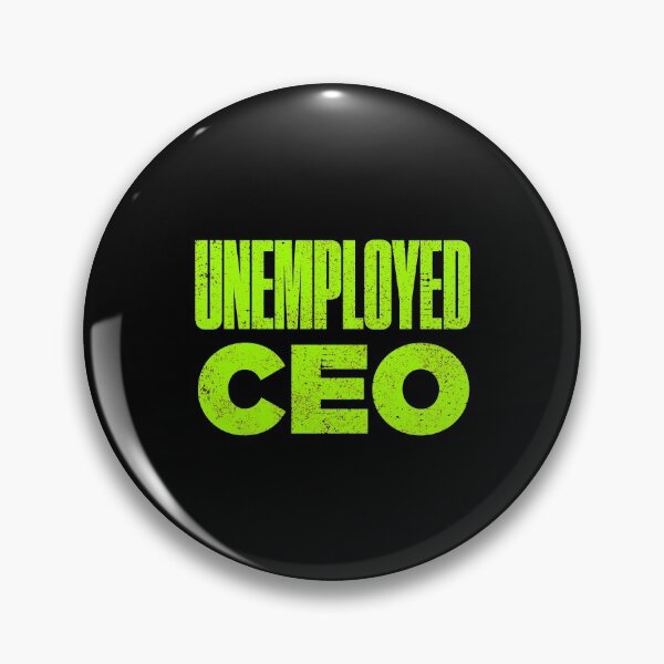 Item preview, Funny Self Unemployed Pun designed and sold by artworkbyrihen.