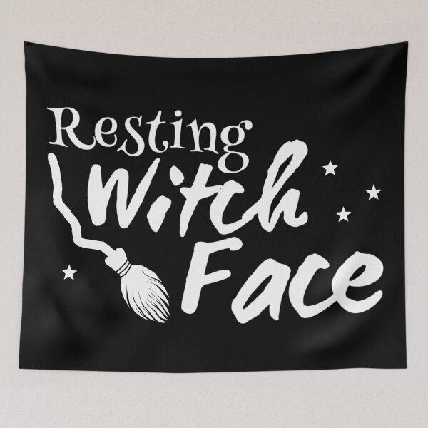 Item preview, Resting Witch Face designed and sold by meleyart.