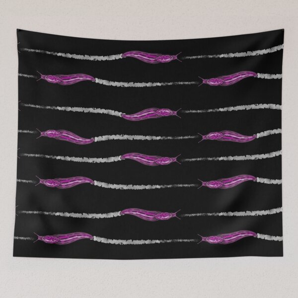 Item preview, Limax Slug Horizontal Pattern Pink designed and sold by UroliteArt.