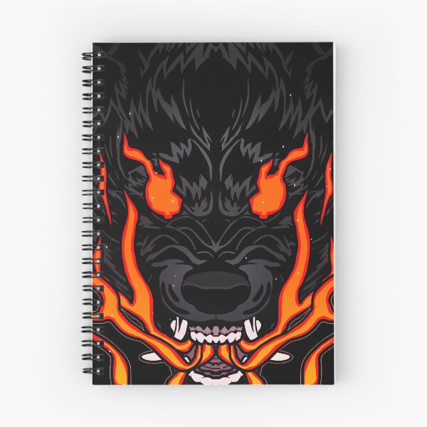 Item preview, fire wolf designed and sold by peltihauki.