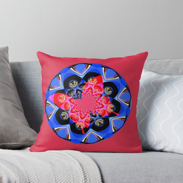 Item preview, Red Butterfly on Kaleidoscope, Mandala, Chakra designed and sold by deleas.