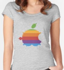 iFractal (w/o text) Women's Fitted Scoop T-Shirt