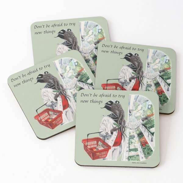 Item preview, Mind Flayer Supermarket Trip Fantasyart designed and sold by HelmsArt.
