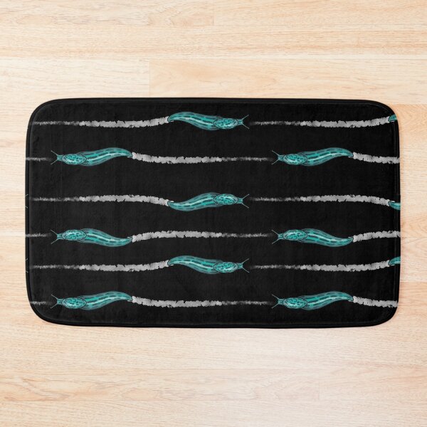 Item preview, Limax Slug Horizontal Pattern Turquoise designed and sold by UroliteArt.