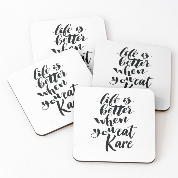Item preview, Life Is Better When You Eat Kare designed and sold by ProjectX23.