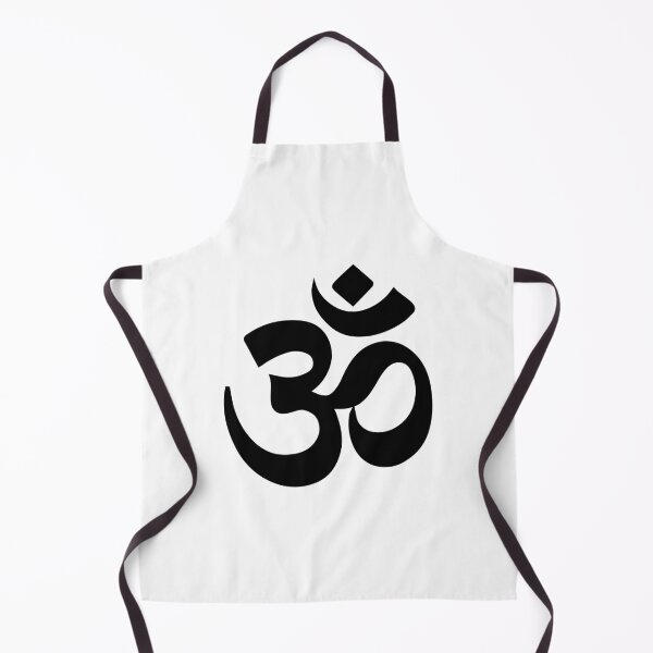 Item preview, Ohm Om Symbol (black with white outline) designed and sold by Makanahele.