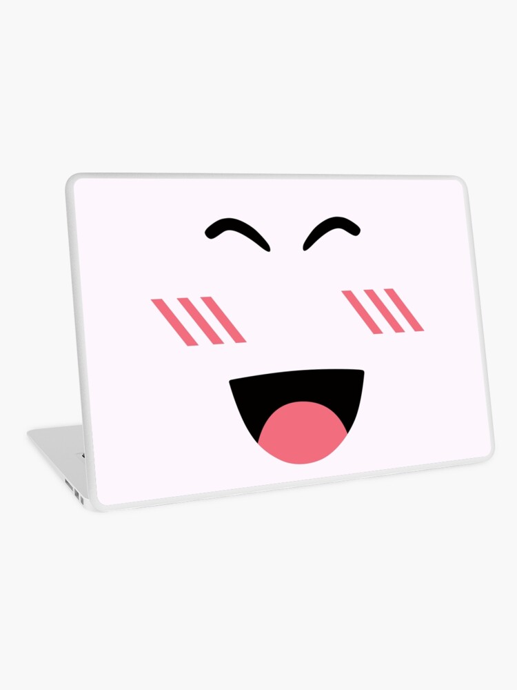 Roblox Super Super Happy Face Laptop Skin By Orsum Art Redbubble - happy roblox