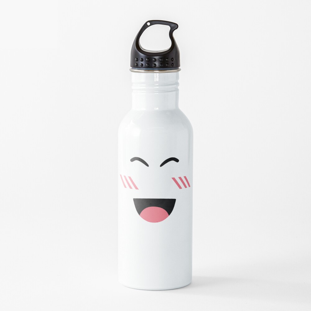 Roblox super super happy face Water Bottle
