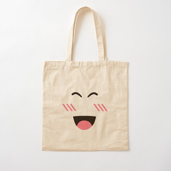 Robux Tote Bags Redbubble - redbubble super super happy face roblox green screen Robux Tote Bags Redbubble - super super happy face roblox green screen