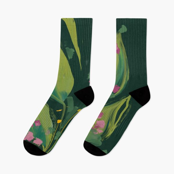 Item preview, night bloom - green plants art designed and sold by morgansgoods.