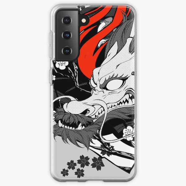 Persona 5 - Fox All-Out Attack Background Samsung Galaxy Soft Case
