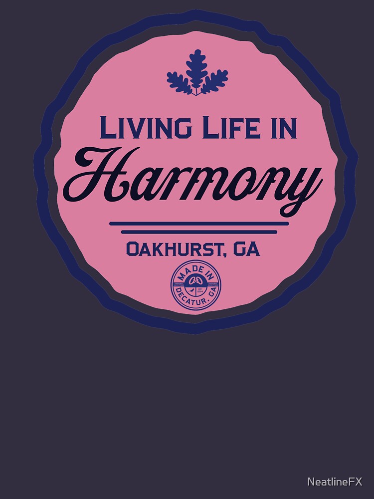 Living Life in Harmony, Oakhurst Georga - Take action for your health swag by YepGraphix