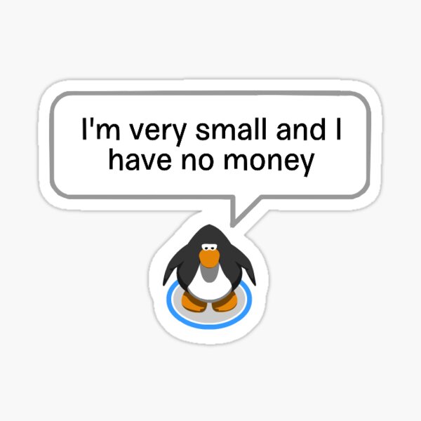 Club Penguin Vibing Meme  Sticker for Sale by samchhapman