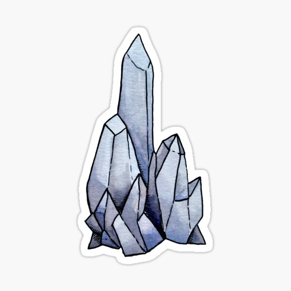 Galaxy Crystal Cluster Sticker for Sale by joshgrigg