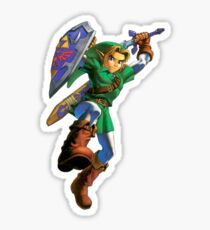 Link jump Sticker