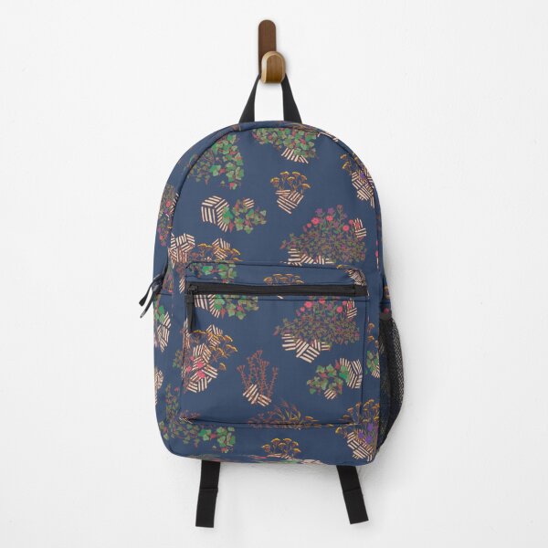 Item preview, Traditional Japanese Vintage Blue Floral - Nanakusa The Seven Grasses of Autumn designed and sold by Charredsky.