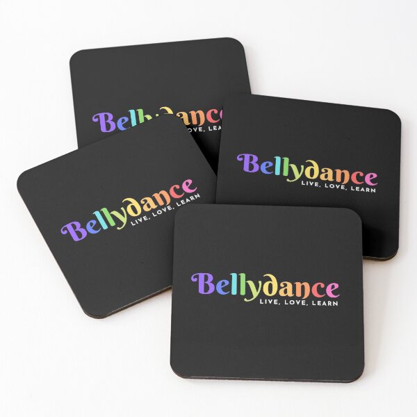 Item preview, Bellydance Rainbow (white subtext) designed and sold by ArtOfSheri.