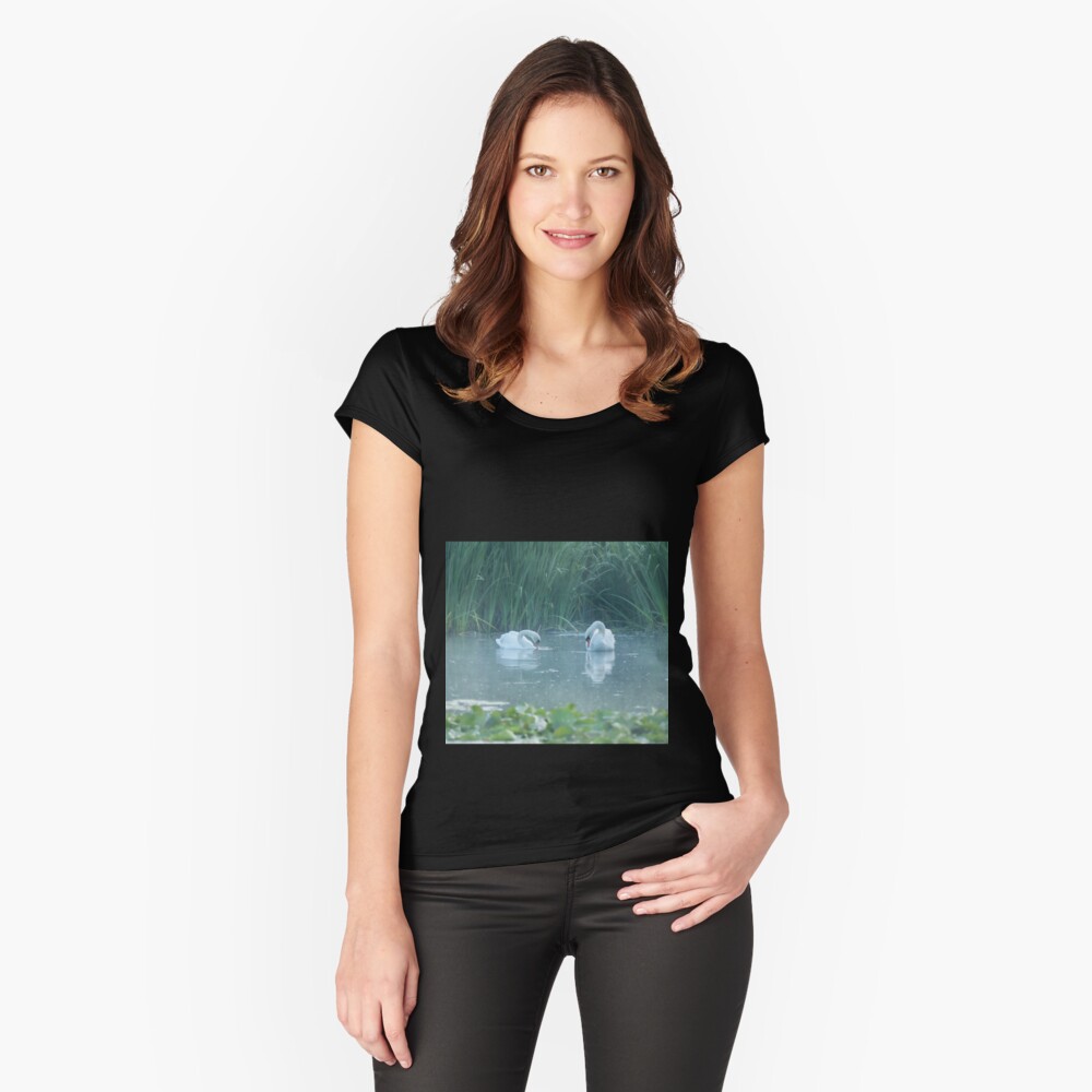 Item preview, Fitted Scoop T-Shirt designed and sold by steppeland.