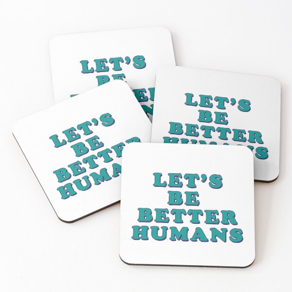 Item preview, Let's be better humans designed and sold by Boxing Kangaroo Retail Company.