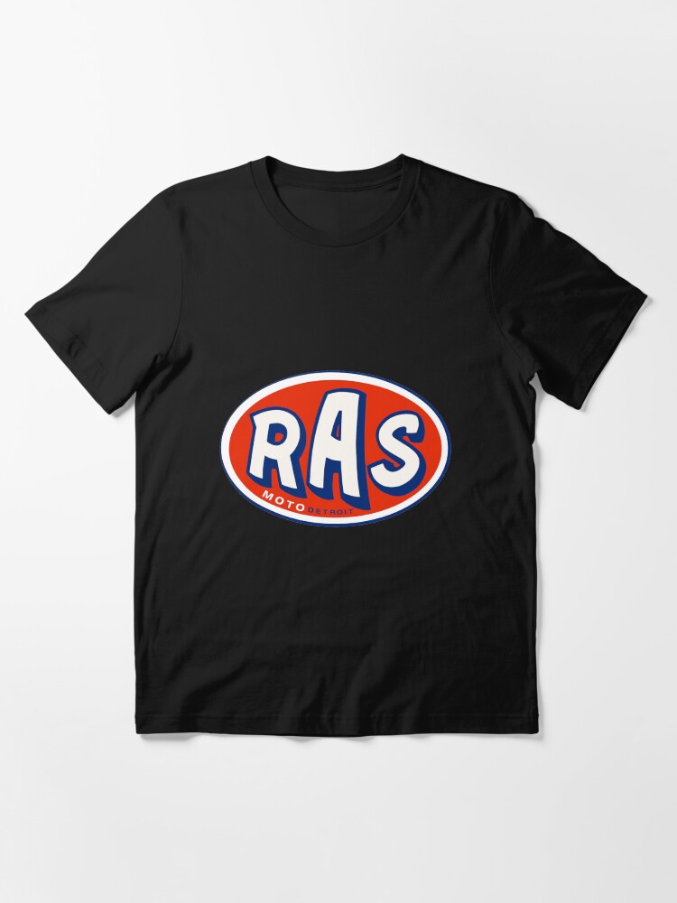 Alternate view of RAS moto Detroit Essential T-Shirt
