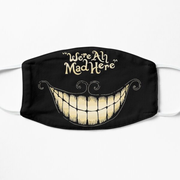 We're All Mad Here Cheshire Cat Flat Mask
