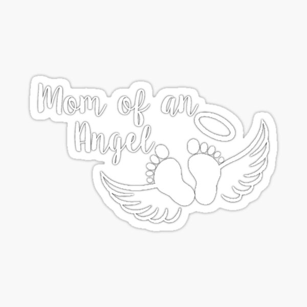 Item preview, Mom of an Angel designed and sold by thepizzaboy.