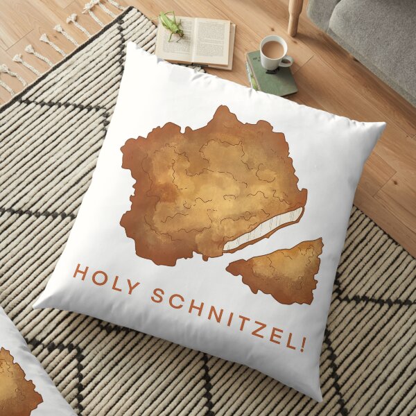 HOLY SCHNITZEL! Floor Pillow