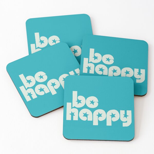 Item preview, be happy star letters designed and sold by ec0naway.