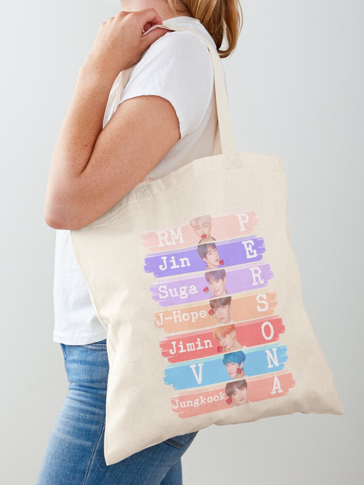 BangtanKpop Persona Tote Bag for Sale by ShiroCashelle Redbubble - Main Image