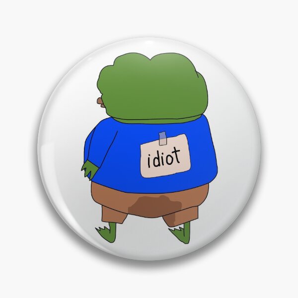 Item preview, Apu Apustaja Idiot Meme Sticker Pepe Frog High Quality Sticker designed and sold by Norb Meme.