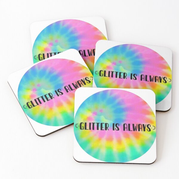 Item preview, "Glitter is always" colorful designed and sold by Iamstar.