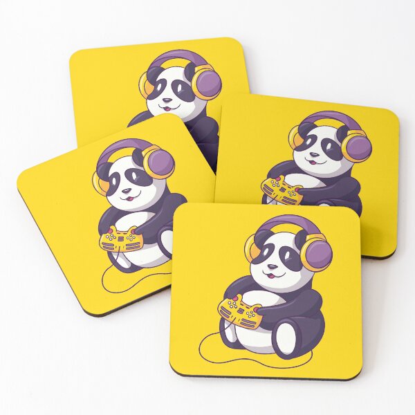 Item preview, Cute Gaming Panda Bear designed and sold by cutenfunny.