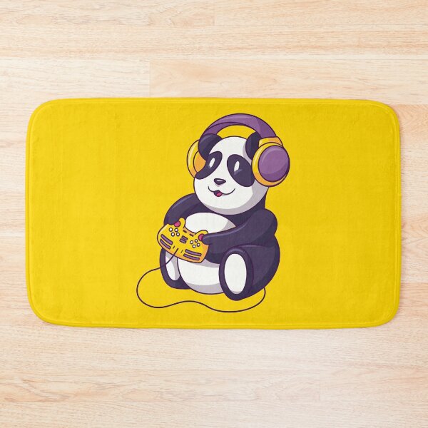 Item preview, Cute Gaming Panda Bear designed and sold by cutenfunny.