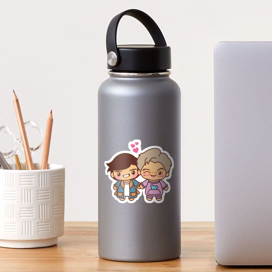 Taejoon / Vmon Pajama Party - BTS Taehyung and Namjoon in PJ's ~BTS Pajama Party~ Sticker
