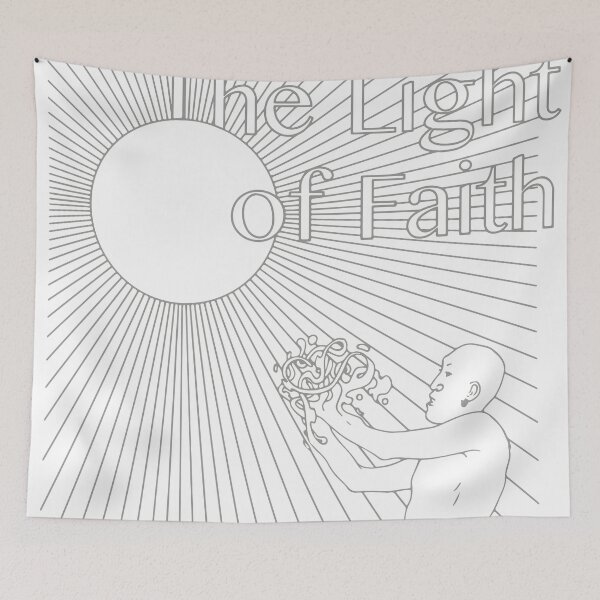 Item preview, The Light of Faith. designed and sold by omerfarukalagoz.