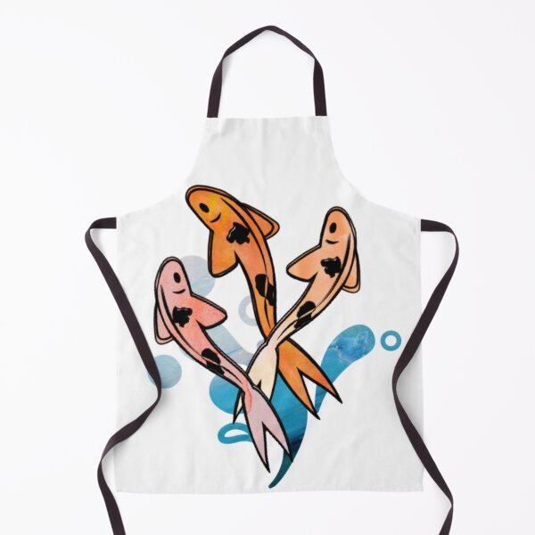 Item preview, splashing koi fish designed and sold by Julia Santos.