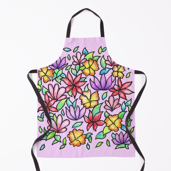 Item preview, Flower Pattern on Pink Ground designed and sold by CarolineLembke.