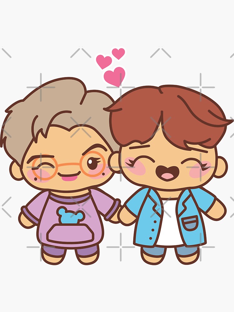 Namseok Pajama Party - BTS Hobi and Namjoon in PJ's ~BTS Pajama Party~ by MikaBees