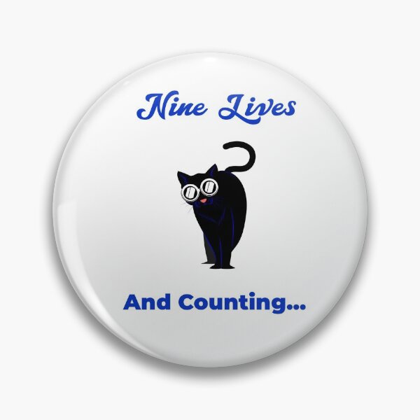 Item preview, Cat Nine Lives and Counting designed and sold by up4tee.
