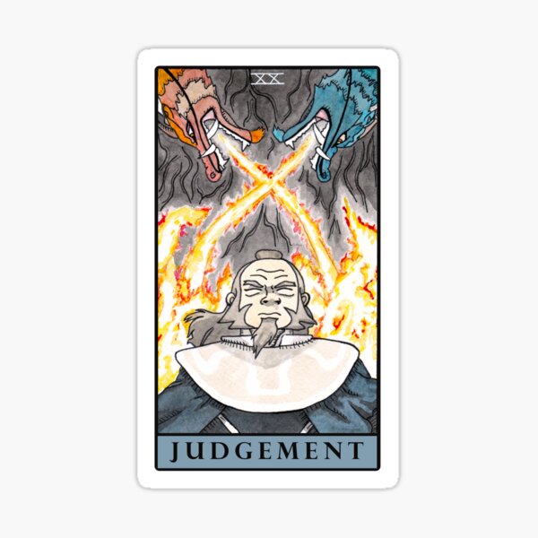 Item preview, Avatar Tarot Judgement Uncle Iroh designed and sold by eburt.