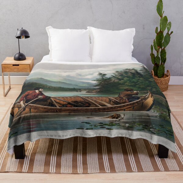 Item preview, American Hunting Scenes - A Good Chance - Arthur Fitzwilliam Tait designed and sold by warishellstore.