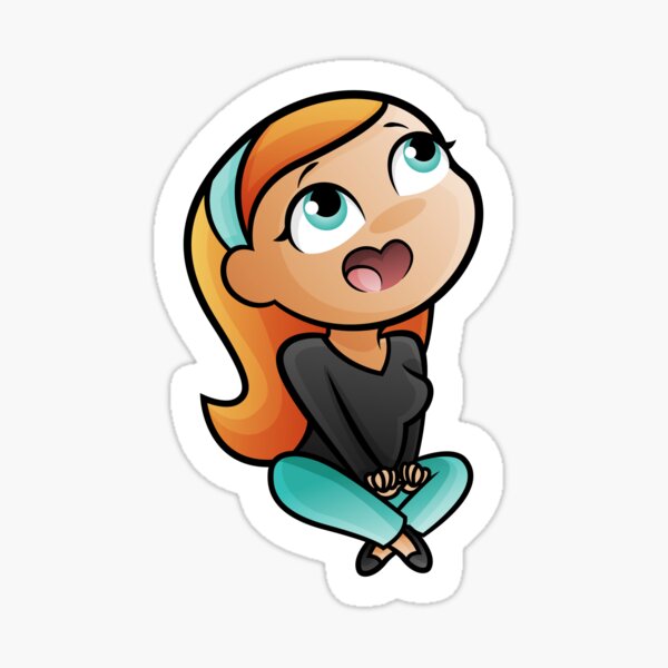 Danny Phantom - Jazz Fenton - Happy Jazzy! Sticker