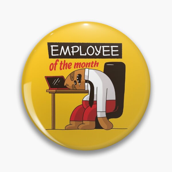 Item preview, Employee of the Month Sleeping Sloth designed and sold by cutenfunny.