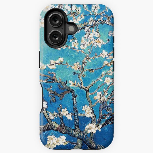 Vista previa del artículo con la obra «Vincent Van Gogh almendros en flor océano turquesa», diseñado y vendido por PureVintageLove.